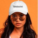 Tetelestai Embroiderado Hat, Boné Básico Flexfit W<br><div class="desc">Tetelestai é grego para "Está Acabado". Três palavras que significam que Jesus Cristo (JC) pagou tudo na cruz. Pelo sangue dele,  estamos salvos.</div>