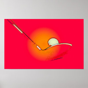 Teto No Amanhecer - Impressão de Arte De Golfe Ori