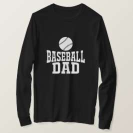 Teto personalizado de baseball com Camisa T de Pai