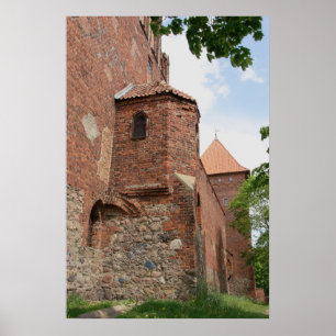 Teutonic Order Castle Neidenburg Poster