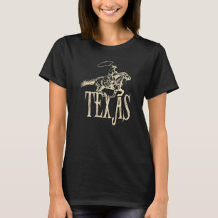 Texan Texas Graphic Camisetas for Women Men TX