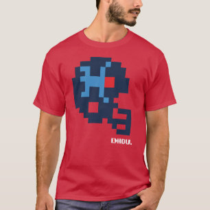 Texans Alternative Tecmo Bowl Helmet T-Shirt