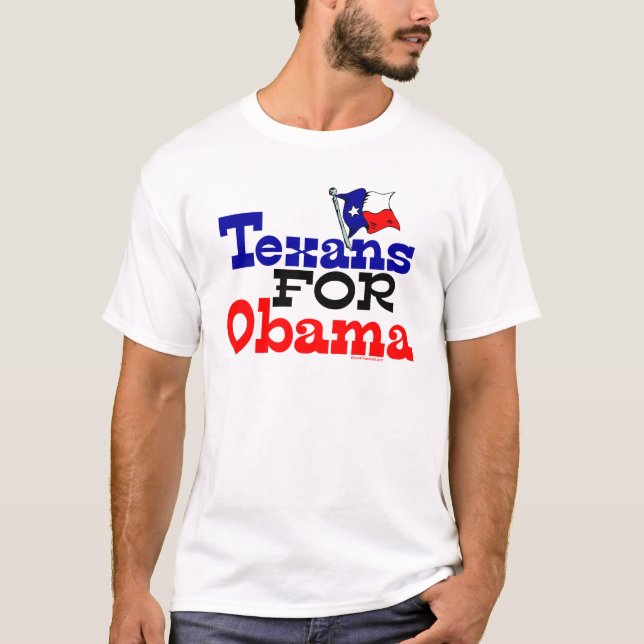 Texans para o t-shirt de Obama (Frente)