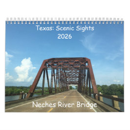Texas: Calendário de Paisagens Naturais