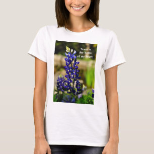 "Texas é o lar do meu coração" Camiseta de mulh
