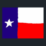 Texas Flag Pop Art Poster - Impressões de Estados<br><div class="desc">Estados Unidos Sinalizam Trabalhos de arte Digitais - Símbolos e Emblemas Nacionais Americanos - Sinalizadores dos Estados Unidos da América</div>