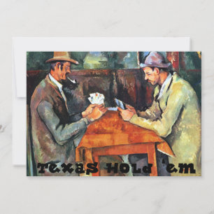 Texas hold 'em convite