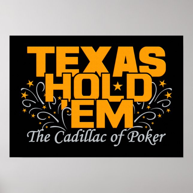 Texas hold 'Em poster (Frente)