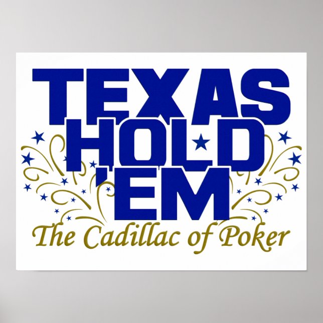 Texas hold 'Em poster (Frente)