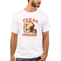Texas Longhorns Football Helmet Graphic T-Shirt