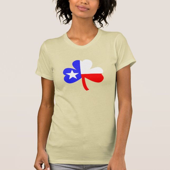 Texas Shamrock T-Shirt (Frente)