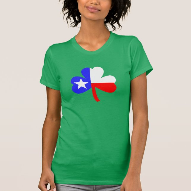 Texas Shamrock T-Shirt (Frente)