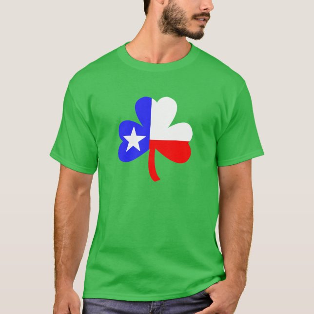 Texas Shamrock T-Shirt (Frente)