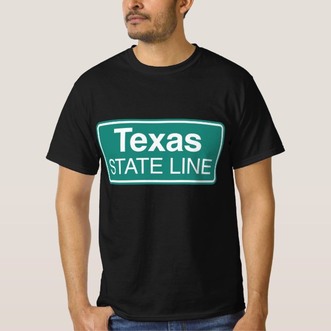 Texas State Line T-Shirt (Frente)