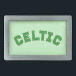 Texto Celular<br><div class="desc">Texto do estilo do nó celta em verde. Fontes personalizadas.</div>