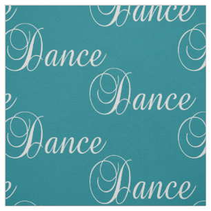 Texto da dança em algum tecido da cor