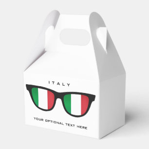 Texto das máscaras italianas & caixa feitos sob