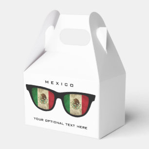 Texto das máscaras mexicanas & caixa feitos sob