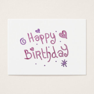 Texto de Aniversário Feliz Reproduzido