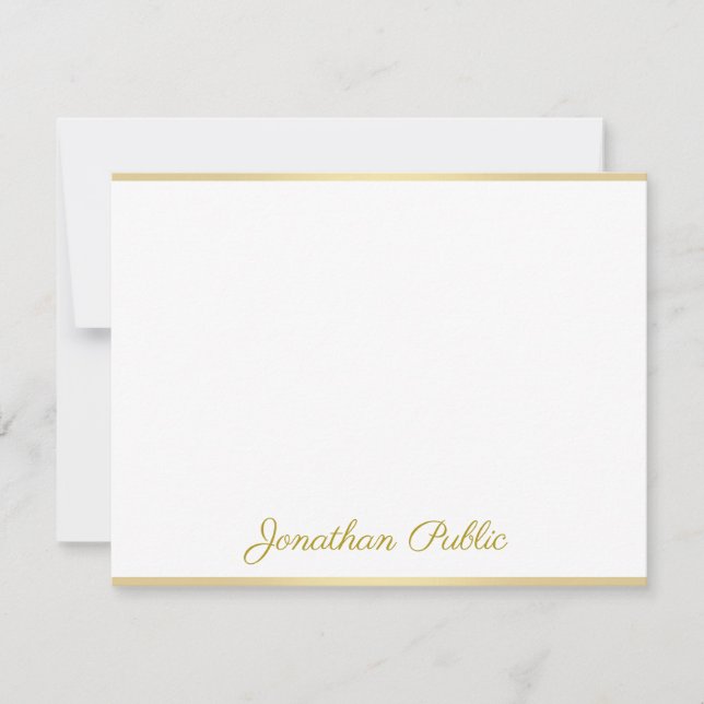 Texto de Script Dourado do Modelo com Cálculo Pers (Frente)