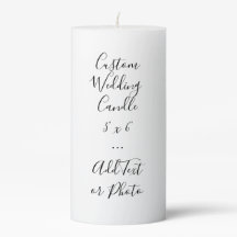 Texto de Script Personalizado ou Casamento de Foto