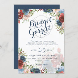 Texto do Designer de Combate a Fogo e Convite Mono