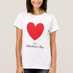 Texto do feliz dia de os namorados com T-Shirt de