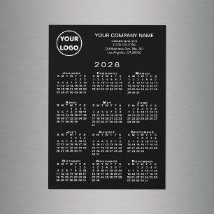 Texto do Logotipo Comercial do Calendário 2026 Tex