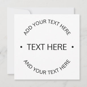 Texto Editável Moderno Simples Branco e Preto