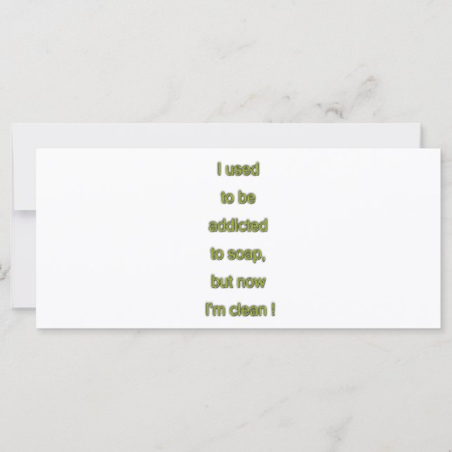 Texto engraçado do Soap (Frente)