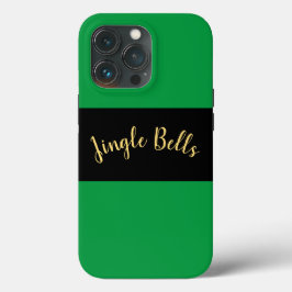 Texto Festivo dos Sinos de Jingle Verde Bandido