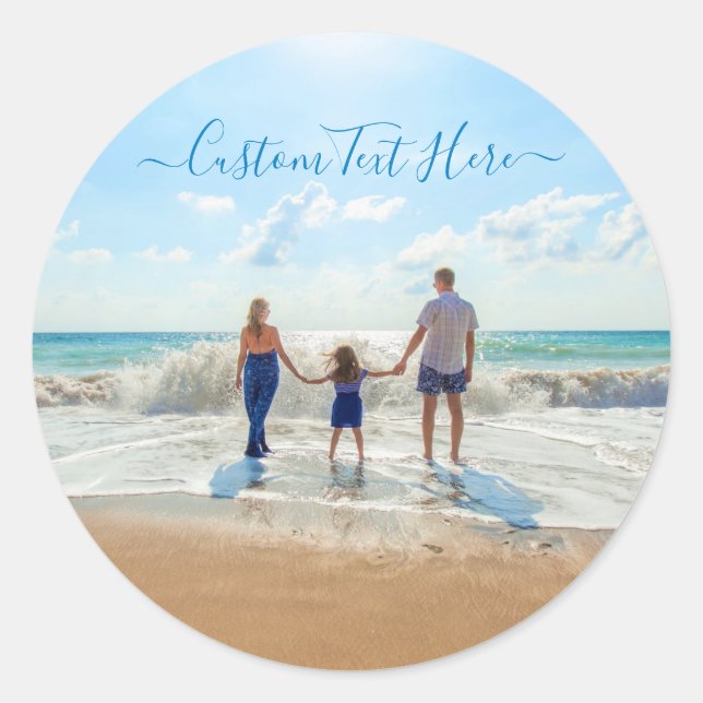 Texto Fotográfico Personalizado Autocolante Suas F (Frente)