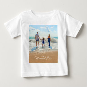 Texto Fotográfico personalizado Camiseta bebê - se