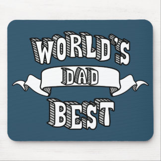 Texto Mousepad da tipografia do pai do mundo o