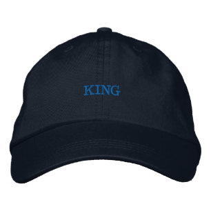 TEXTO/ NOME KING Chapéus & Bonés Personalizados