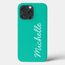 Texto ou Nome Personalizado Verde e Branco do Seaf