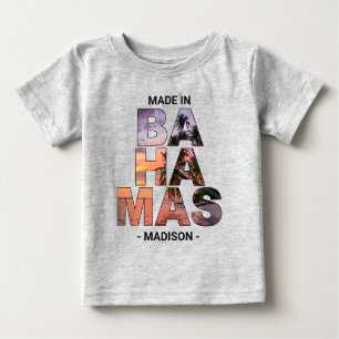 Texto personalizado Camisas BAHAMAS