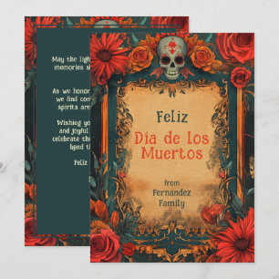 💀 Texto personalizado Cartão de saudação Eternal 