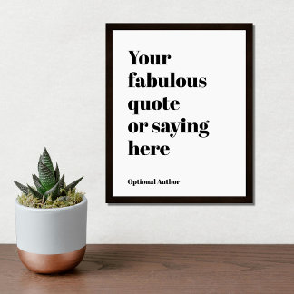 Texto Personalizado, Citação, Poster de Música Lír