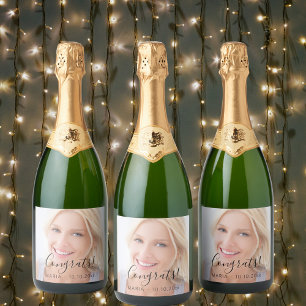 texto personalizado de foto com script de congrats