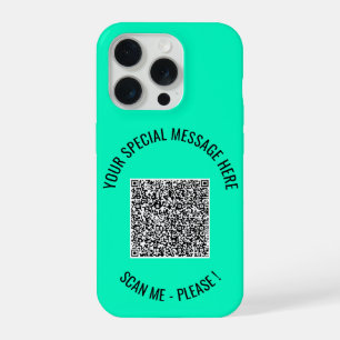Texto personalizado do seu código QR e capas de ip