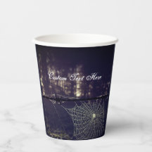 Texto Personalizado/ Fall Spooky Forest Creepy Spi