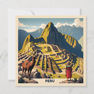 Texto personalizado Peru Machu Picchu