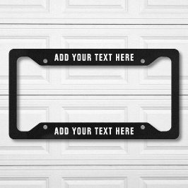Texto Personalizado Preto