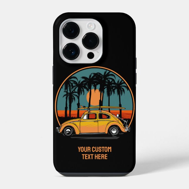 Texto Personalizado — Sunset Tropical (Verso)