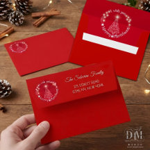 Texto Vermelho Brilhante, Desejo um Feliz Natal Ár