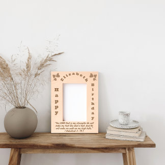 Texto Vertical Simples e bíblia para Aniversário