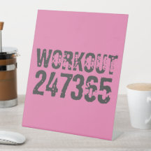 Texto vestido e arranhado Workout 247365 rosa