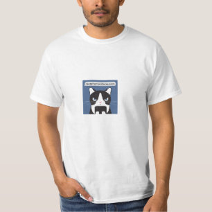 Textos do t-shirt do valor dos mitenes