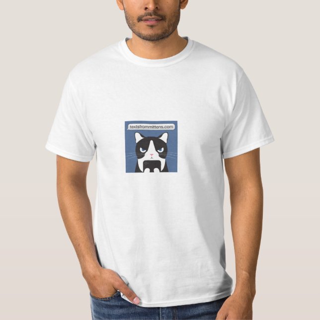 Textos do t-shirt do valor dos mitenes (Frente)